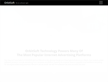 Tablet Screenshot of orbitsoft.com